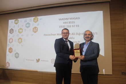 Tarım ve Kırsal Kalkınmayı Destekleme Kurumu Konya İl Koordinatörlüğü Tarafından İntörn Öğrencilerimize Yönelik Bilgilendirme Programı